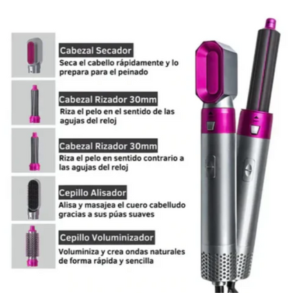 Airfrizz™ Cepillo Secador 5 en 1